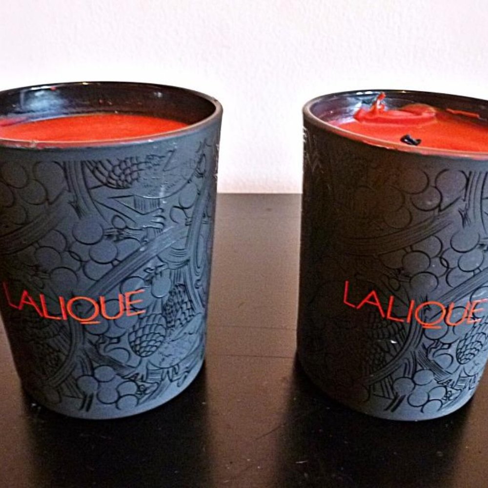 Lalique Les Vendanges Saint-Emilion Bordeaux Scented Candle